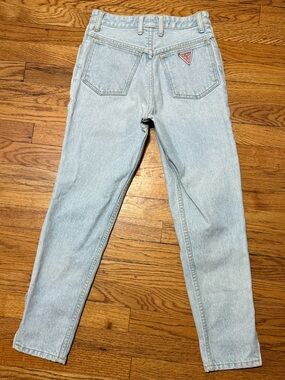 Vintage 90s Georges Marciano for Guess Jeans - high rise ankle zipper